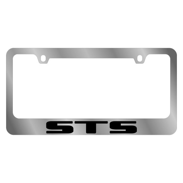Eurosport Daytona® - GM 2-Hole License Plate Frame with STS Logo