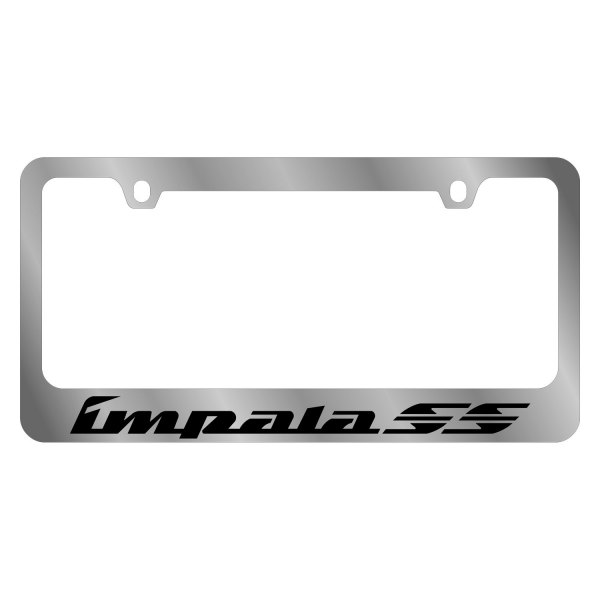Eurosport Daytona® - GM 2-Hole License Plate Frame with Impala SS Logo