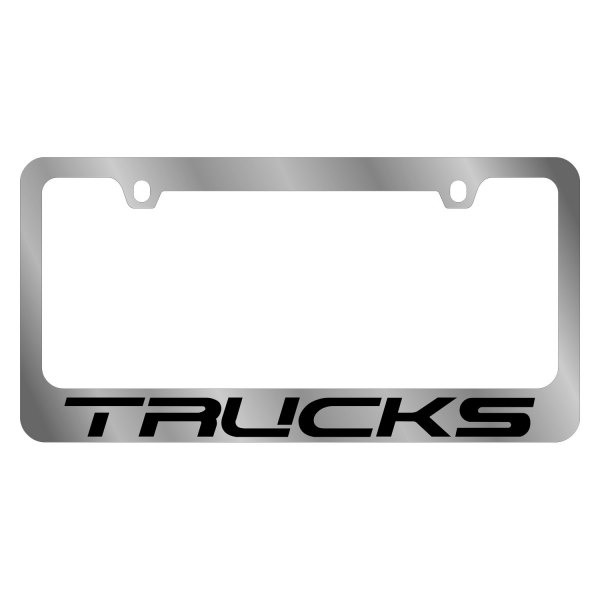 Eurosport Daytona® - MOPAR 2-Hole License Plate Frame with Trucks Logo