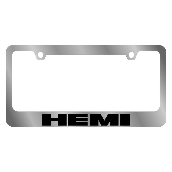Eurosport Daytona® - MOPAR 2-Hole License Plate Frame with HEMI Logo