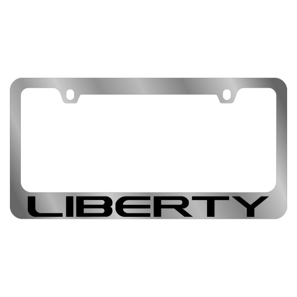 Eurosport Daytona® - MOPAR 2-Hole License Plate Frame with Liberty Logo