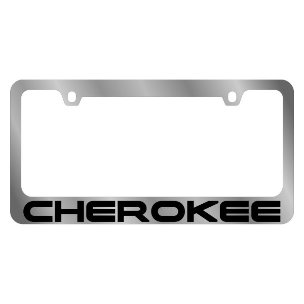 Eurosport Daytona® - MOPAR 2-Hole License Plate Frame with Cherokee Logo
