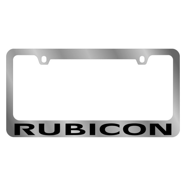 Eurosport Daytona® - MOPAR 2-Hole License Plate Frame with Rubicon Logo