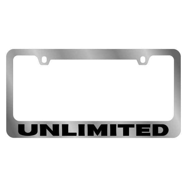 Eurosport Daytona® - MOPAR 2-Hole License Plate Frame with Unlimited Logo