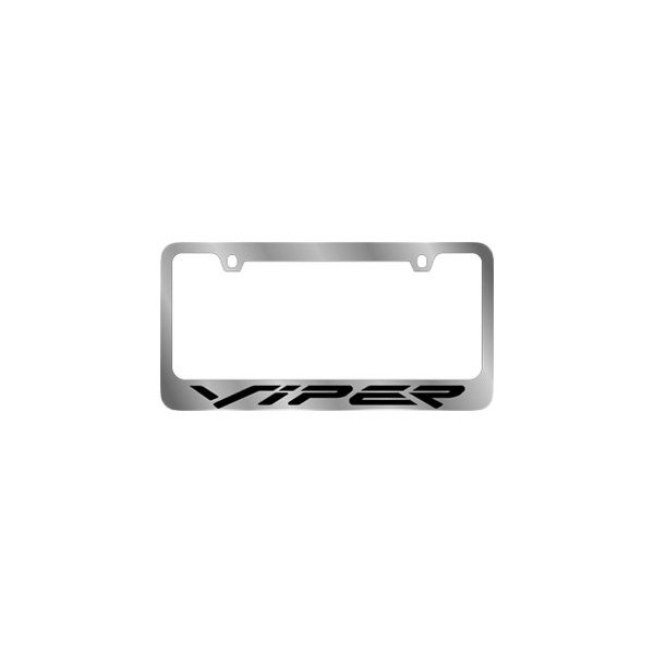 Eurosport Daytona® - MOPAR 2-Hole License Plate Frame with Viper Logo
