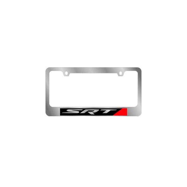 Eurosport Daytona® - MOPAR 2-Hole License Plate Frame with Mopar SRT Logo
