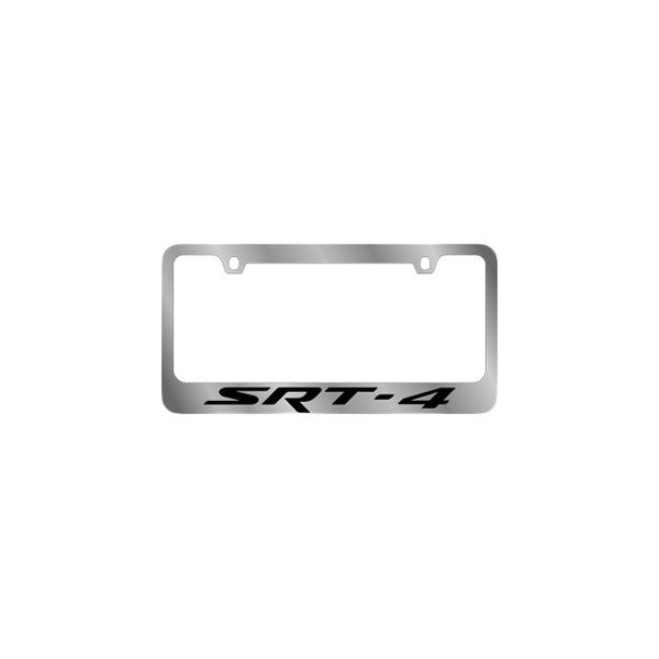 Eurosport Daytona® - MOPAR 2-Hole License Plate Frame with SRT-4 Logo