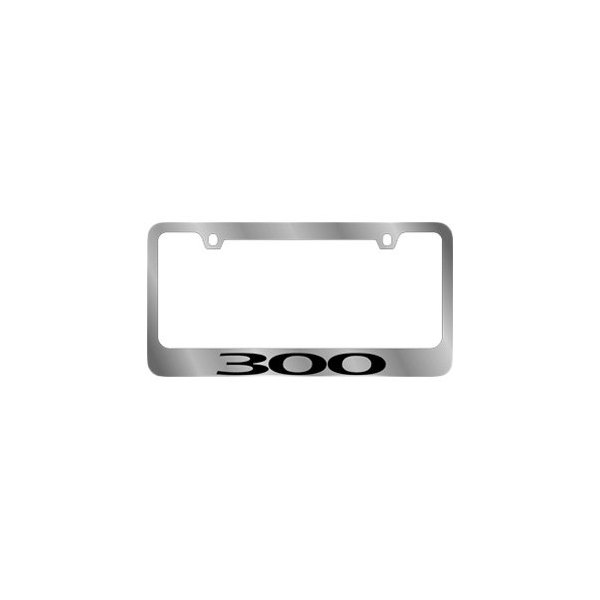 Eurosport Daytona® - MOPAR 2-Hole License Plate Frame with 300 Logo