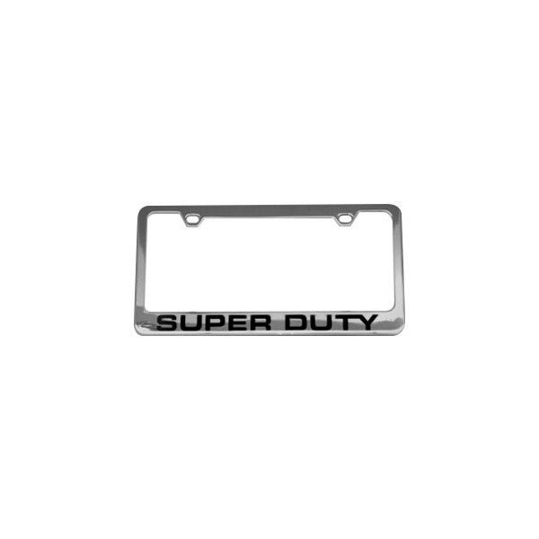 Eurosport Daytona® - Ford Motor Company 2-Hole License Plate Frame with Super Duty Logo