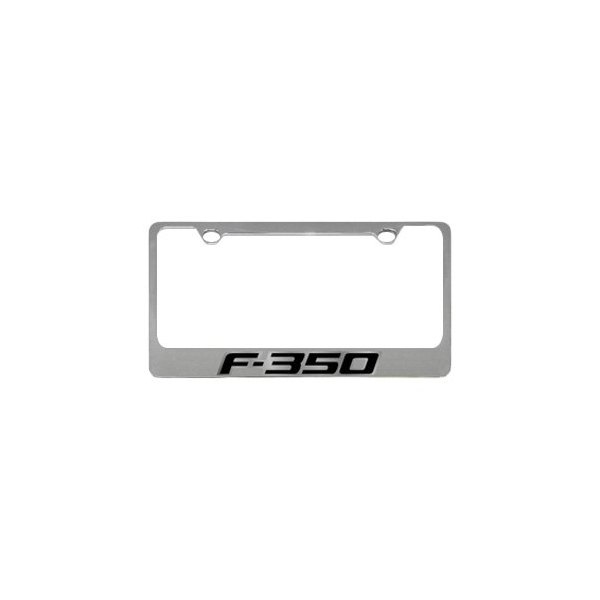 Eurosport Daytona® - Ford Motor Company 2-Hole License Plate Frame with F-350 Badge Logo