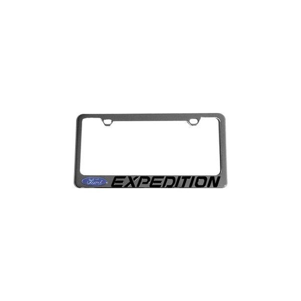 Eurosport Daytona® - Ford Motor Company 2-Hole License Plate Frame with Expedition Logo and Ford Emblem