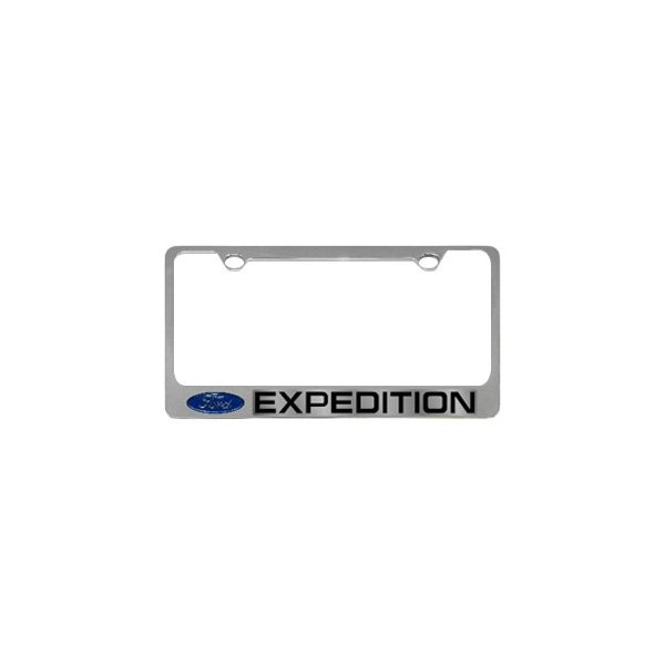 Eurosport Daytona® - Ford Motor Company 2-Hole License Plate Frame with Expedition New Logo and Ford Emblem