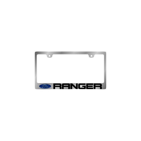 Eurosport Daytona® - Ford Motor Company 2-Hole License Plate Frame with Ranger Logo and Ford Emblem
