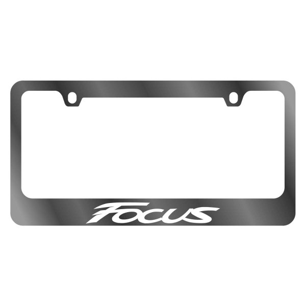 Eurosport Daytona® - Ford Motor Company 2-Hole License Plate Frame with Style 2 Focus Logo