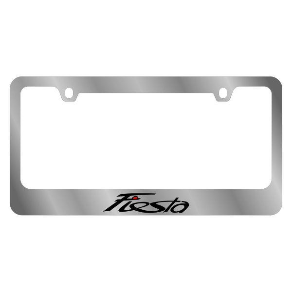 Eurosport Daytona® - Ford Motor Company 2-Hole License Plate Frame with Fiesta Logo