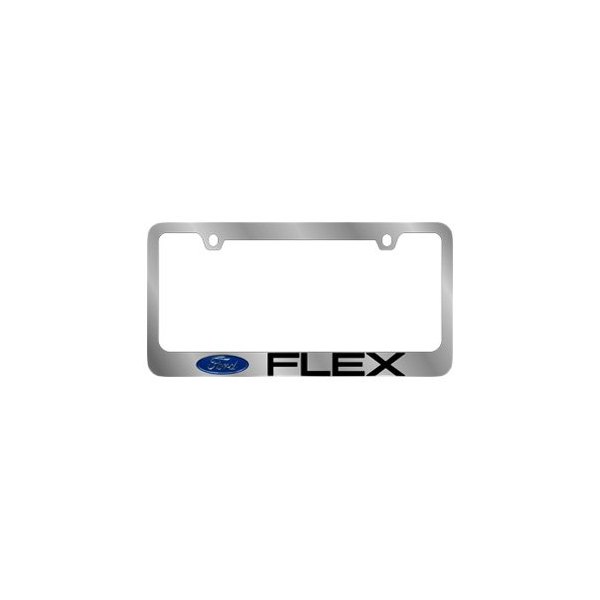 Eurosport Daytona® - Ford Motor Company 2-Hole License Plate Frame with Flex Logo and Ford Emblem