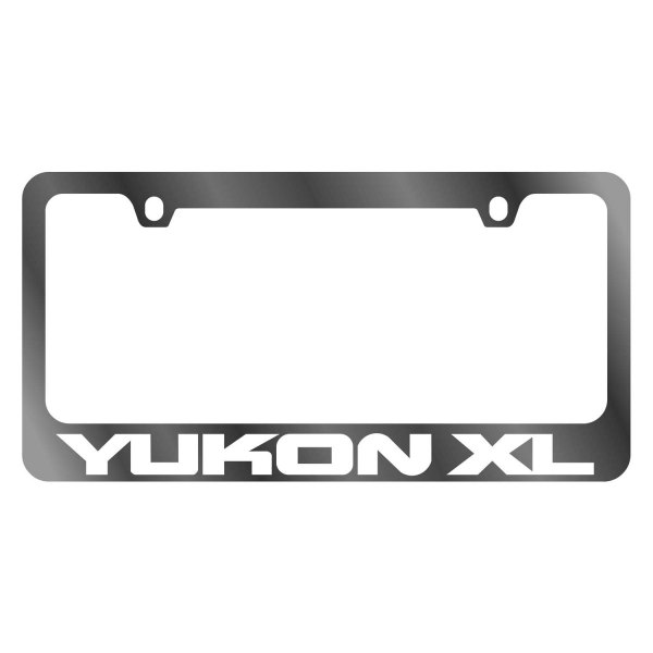 Eurosport Daytona® - GM 2-Hole License Plate Frame with Yukon XL Logo