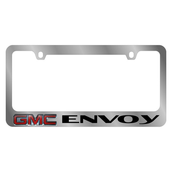 Eurosport Daytona® - GM License Plate Frame with Envoy Logo and GMC Emblem