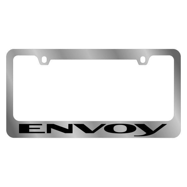 Eurosport Daytona® - GM 2-Hole License Plate Frame with Envoy Logo