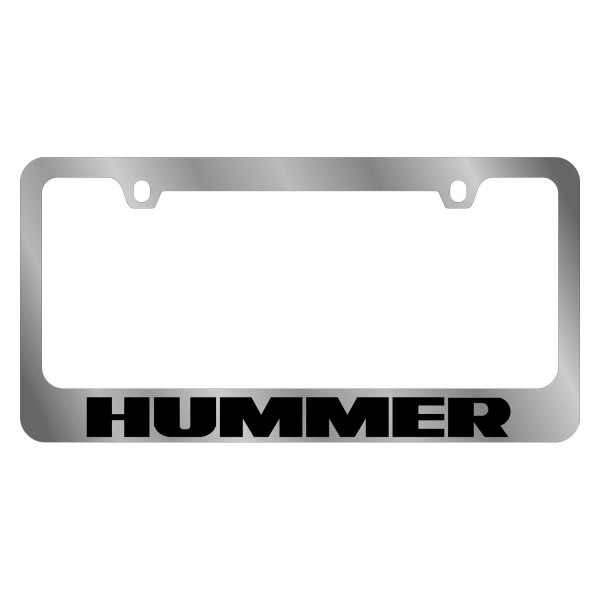 Eurosport Daytona® - GM 2-Hole License Plate Frame with Hummer Logo