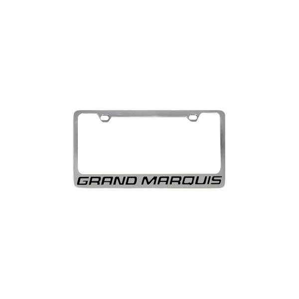 Eurosport Daytona® - Ford Motor Company 2-Hole License Plate Frame with Grand Marquis Logo