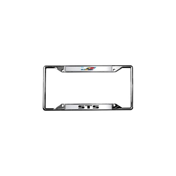 Eurosport Daytona® - GM 4-Hole License Plate Frame with STS V-series Logo