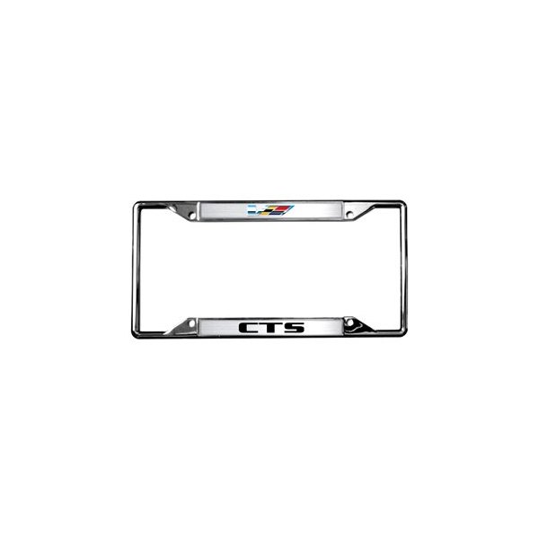 Eurosport Daytona® - GM 4-Hole License Plate Frame with CTS V-Series Logo