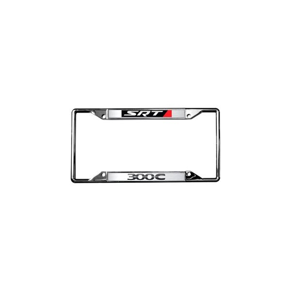 Eurosport Daytona® - MOPAR 4-Hole License Plate Frame with SRT 300C Logo