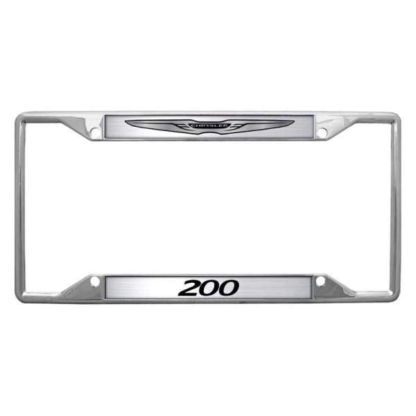 Eurosport Daytona® - MOPAR 4-Hole License Plate Frame with 200 Logo