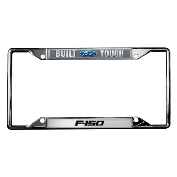 Eurosport Daytona® - Ford Motor Company 4-Hole License Plate Frame with Built Ford Tough F-150 Logo