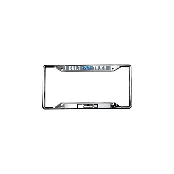 Eurosport Daytona® - Ford Motor Company 4-Hole License Plate Frame with Built Ford Tough F-250 Logo