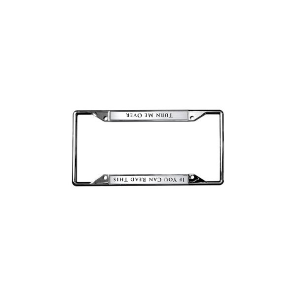 Eurosport Daytona® - 4-Hole License Plate Frame with If You Can Read This Logo