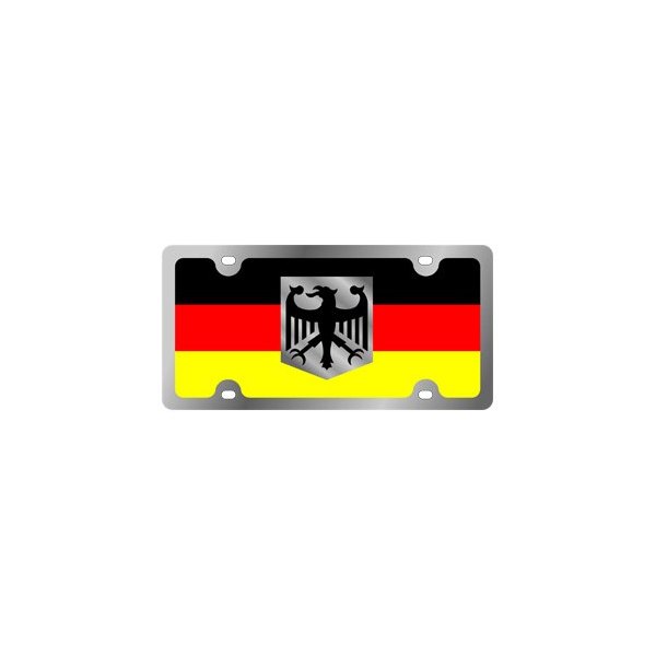 Eurosport Daytona® - International Flag License Plate with Germany Logo