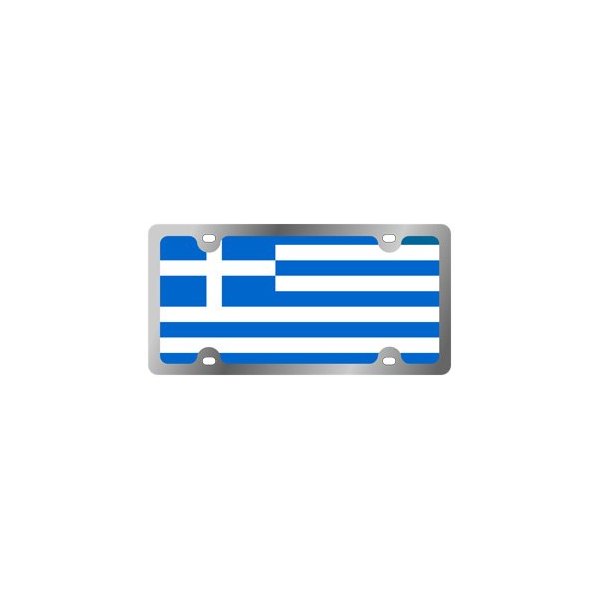 Eurosport Daytona® - International Flag License Plate with Greece Logo