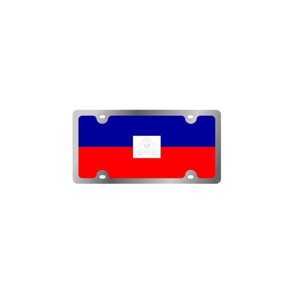 Eurosport Daytona® - International Flag License Plate with Haiti Logo