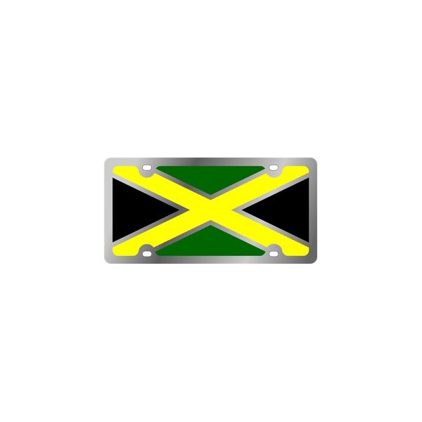 Eurosport Daytona® - International Flag License Plate with Jamaica Logo