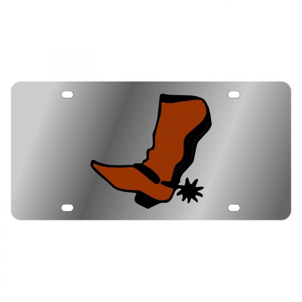 Eurosport Daytona® - LSN License Plate with Cowboy Boot Logo