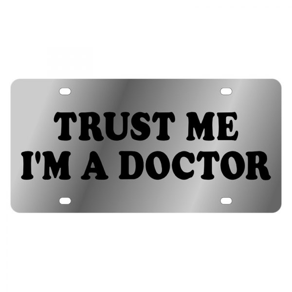 Eurosport Daytona® - LSN License Plate with Trust Me I'm A Doctor Logo