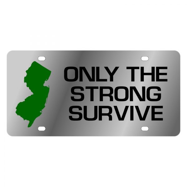 Eurosport Daytona® - LSN License Plate with Only The Strong Survive Logo