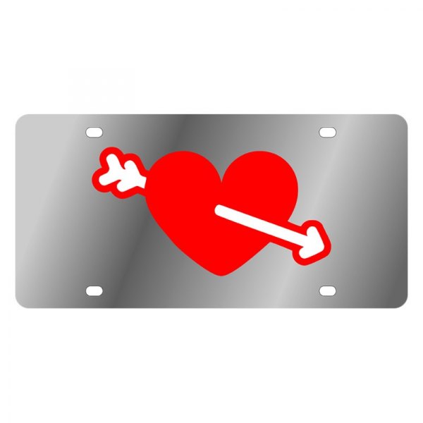 Eurosport Daytona® - LSN License Plate with Cupid Heart Logo