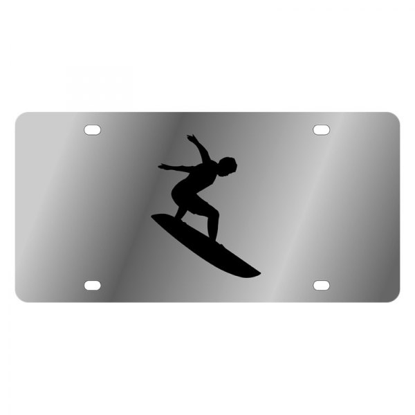 Eurosport Daytona® - LSN License Plate with Surfer Logo