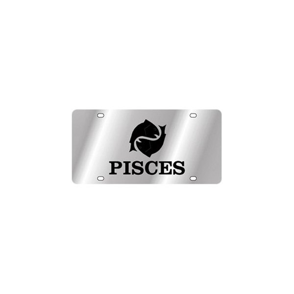 Eurosport Daytona® - License Plate with Pisces Logo and Text