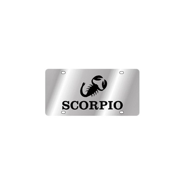 Eurosport Daytona® - License Plate with Scorpio Logo and Text