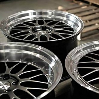 EUROTEK® - UO03 Hyper Black with Machined Lip Wheels