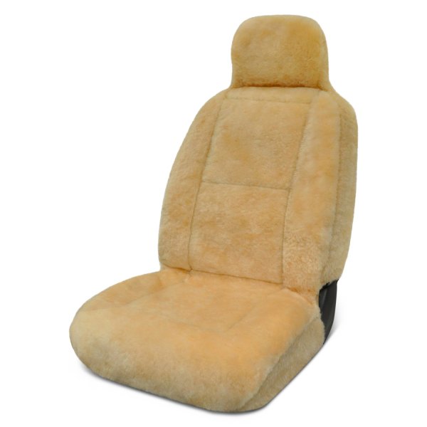  Eurow® - XL Design Premium Pelt Champagne Sheepskin Seat Cover