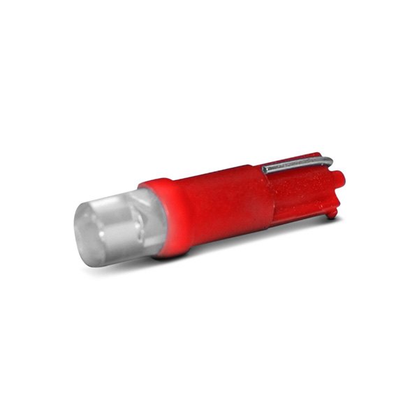 EVO Lighting® - 1 LED Series LED Bulbs (2721 / T5, Red)