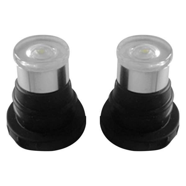EVO Lighting® - Pipe Mount Headlight Red LED Hideaway Strobe Light Kit