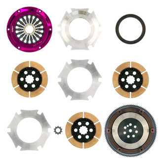 EXEDY® - Stage 5 Hyper Triple Series Cerametallic Transmission Clutch and Flywheel Kit