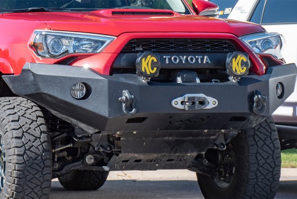 Expedition One® - Full Width Front HD Black Powder Coated Bumper