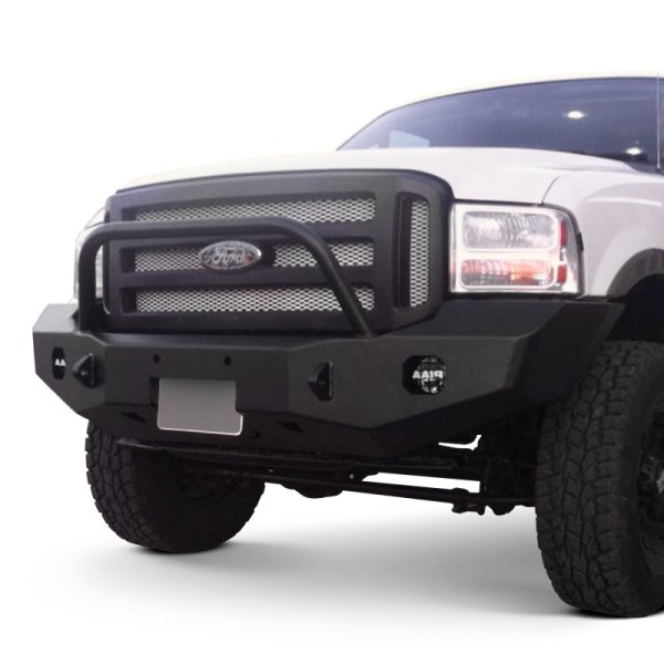 Expedition One® - Full Width Front HD Black Powder Coated Bumper 